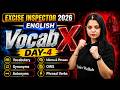 PSSSB Excise Inspector English Vocab Class | PSSSB Excise Inspector Preparation | By Rajneesh Mam