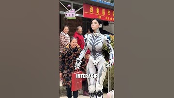 A china ja começou a testar deus robôs #curiosidades
