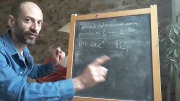 TG - Primitives - Comment déterminer une primitive de f ?