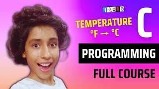 Simple C Program to Convert Celsius to Fahrenheit, C Programming for Beginners, C Language Tutorial
