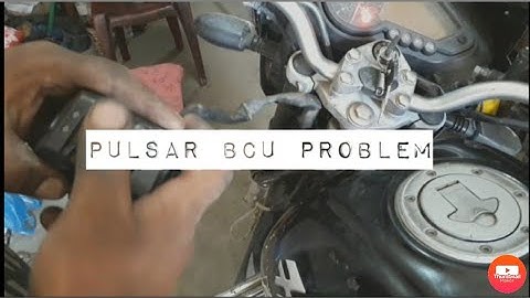 How to solve bcu wiring problem in pulsar bike