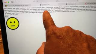 Mood Detector using Text Analytics with Azure Cognitive Services