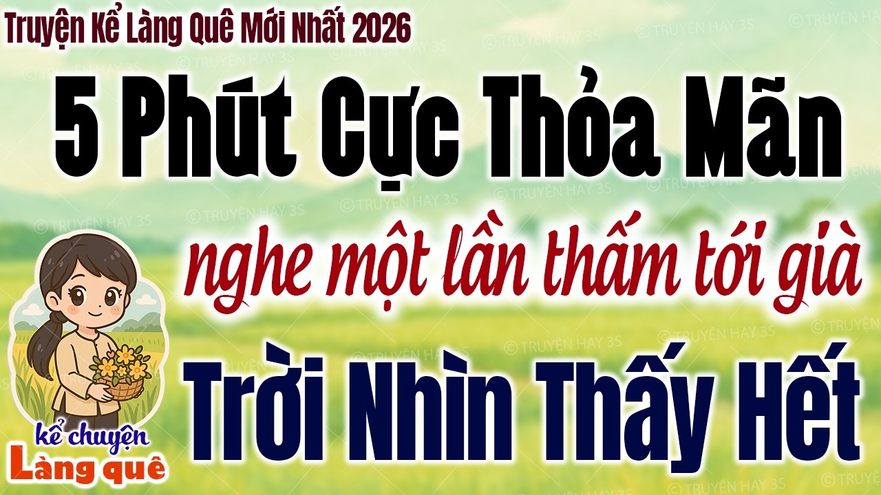 5 Phút Cực Thỏa Mãn - Nghe Một Lần Thấm Tới Già: TRỜI NHÌN THẤY HẾT - Kể Chuyện Làng Quê 2026
