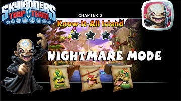 Skylanders Trap Team - Chapter 2: Know-It-All Island (Kaos Evolved Gameplay)