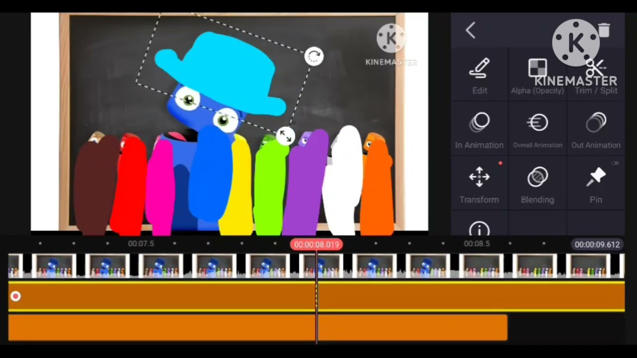 Color crew is blue logo remake speedrun kinemaster
