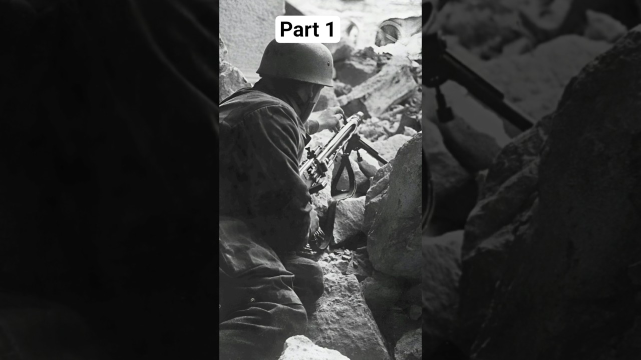 Немецкий пулемет MG 42: самое скорострельное орудие Второй мировой войны 