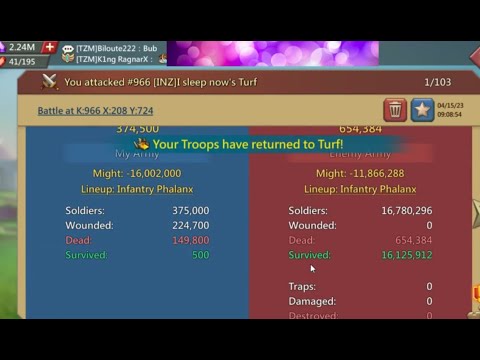 Lords Mobile - KvK PART 1 FT 16M BURNING TO SOLO ATTACK! - YouTube