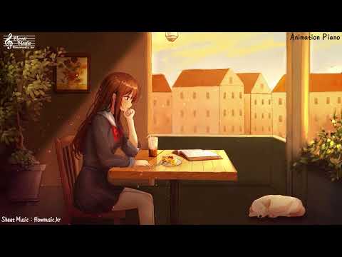 Beautiful Piano Music for Studying BGM 공부 작업 일할때 듣기좋은음악 집중할때듣는음악 애니메이션 피아노모음