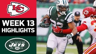 Chiefs vs. Jets | NFL Week 13 Game Highlights