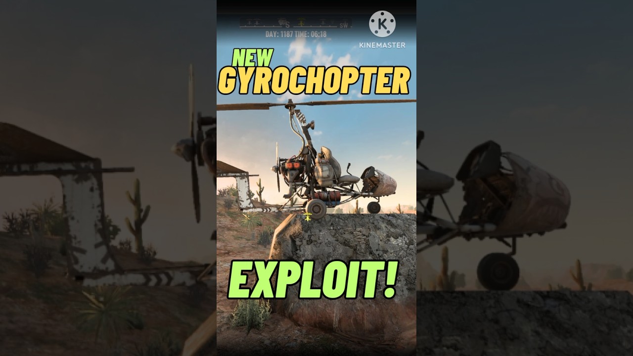 New GYROCOPTER exploit. 7 days to die 1.4. #7 days to die
