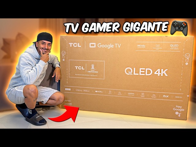 Decidi Comprar a TV GAMER GIGANTE Viral e Fui HUMILHADO KKKKKKK