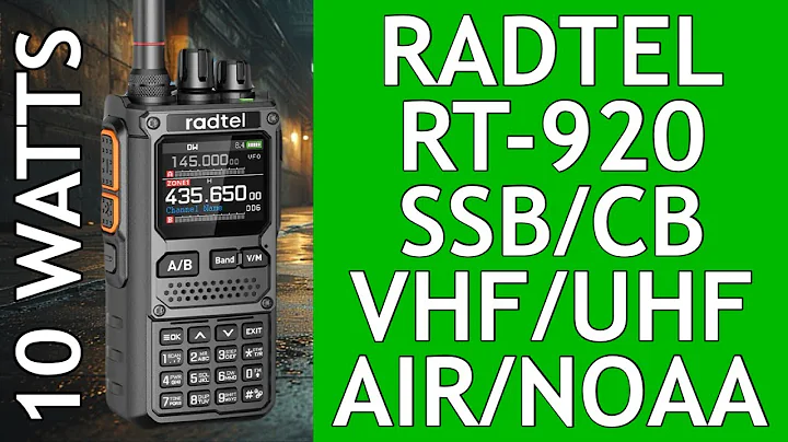 RADTEL RT-920. 10 Watt SW MW LW AM SSB CB NOAA - REVIEW
