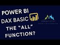"Power BI DAX: Mastering the ALL Function | Remove Filters Like a Pro 2025