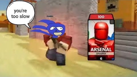 arsenal speedhacker that ended up on my stream