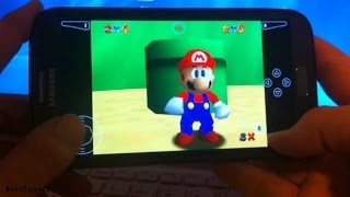 SuperN64 (N64 Emulator) - Best Nintendo 64 Emulator (FREE) for Android (on Samsung Galaxy Note II) screenshot 1