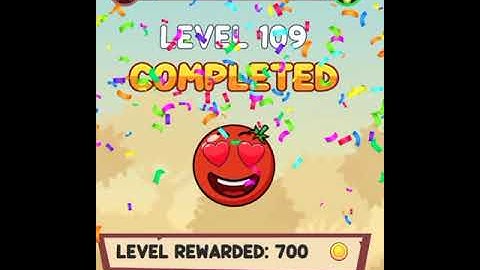 Red Ball 5 - Gameplay Level 109 #shorts #shortsgames