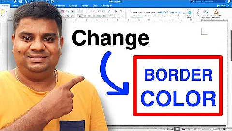 How To Change Text Box Border Color In Word