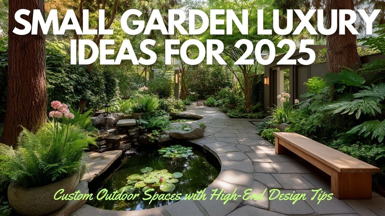 Small Garden Luxury Ideas for 2025 Custom Outdoor Spaces with High End Design Tips