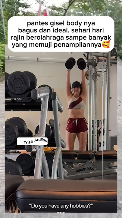 No wonder Gisel's body is good and ideal #gisela #shortvideo #viralvideo #trending