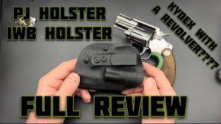 PJ Holster IWB Holster Full Review. (Feat. Colt Cobra).