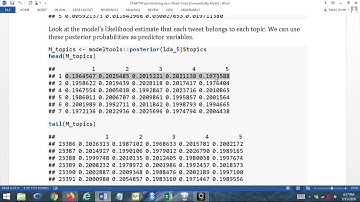 Topic Modeling Part 2