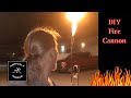 DIY Propane Fire Cannon - Great Halloween Effect