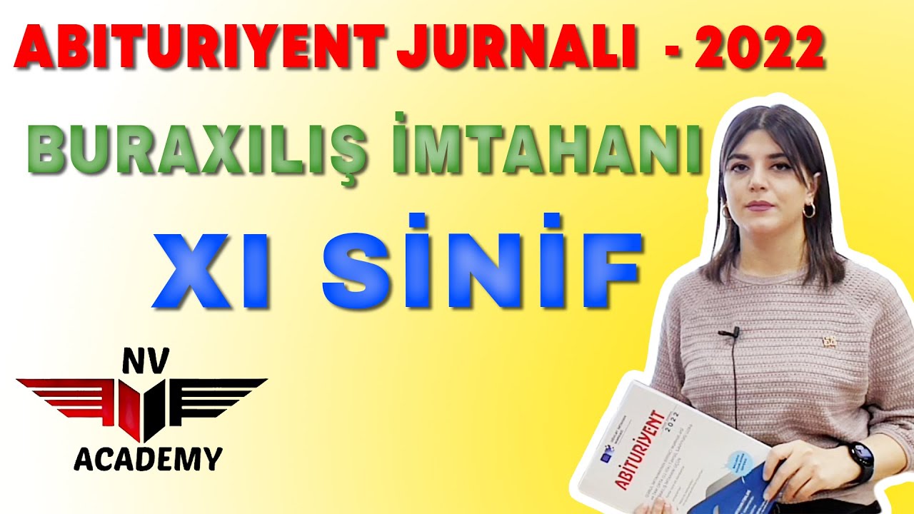 Azərbaycan dili. Abituriyent jurnalı (11-ci siniflər üçün). Test nümunələri (izah) -2022