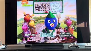 The Backyardigans Robin Hood The Clean 2009 Dvd Menu Walkthrough
