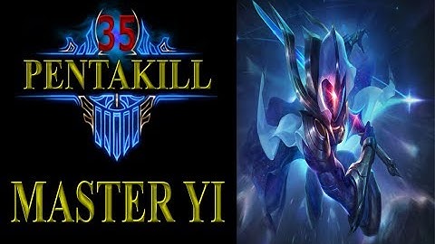 Master Yi Pentakill | Ram Pentakill | League of Legends Pentakill #035