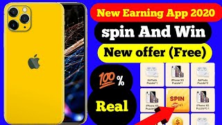 Spin To Win iphone!! New Best Earning App 2020!! Earning Pay!! Real Application!! screenshot 4