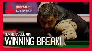 Ronnie O'Sullivan 8-Minute Winning Frame 🤯 [10-7 SF v Wilson] | Johnstone's Paint Tour Championship