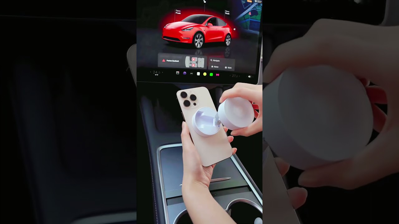 No more charging—this car mount is all you need! 