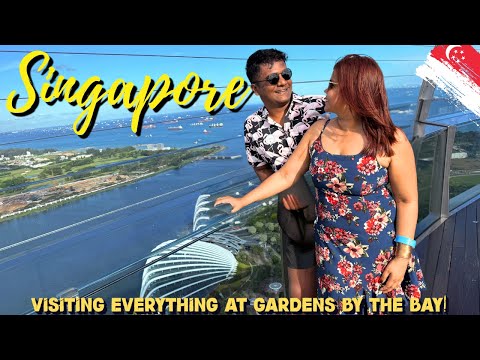 Gardens By The Bay Singapore | Marina Bay Sands Sky Park | Places To Visit In Singapore 2025 Hindi
