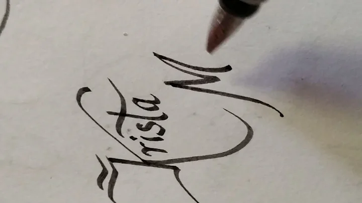 Krista McCarthy: Calligraphy Writing