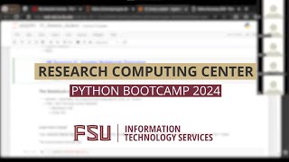 Python Bootcamp 2024 Recording