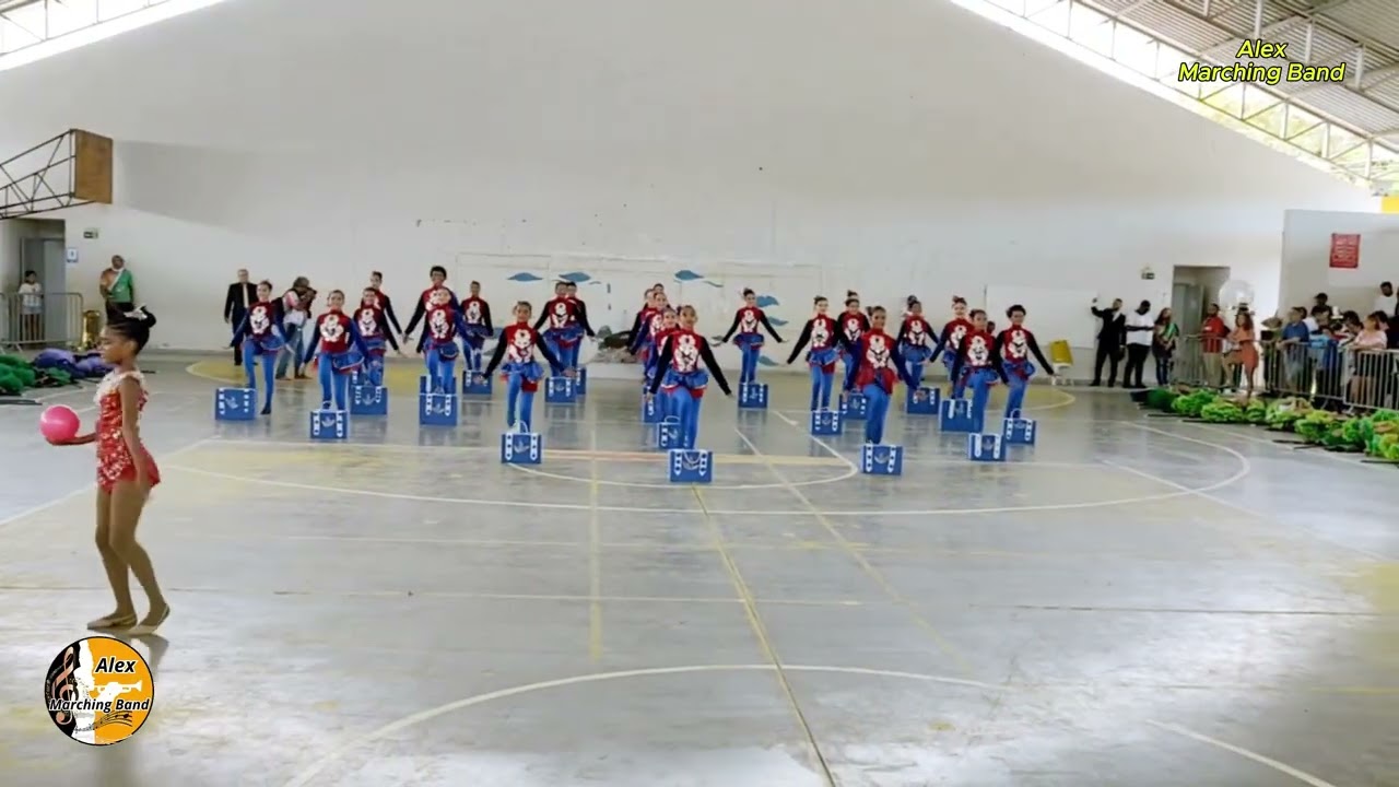 Peça do CC. da Drum Corps Fernando Milanez 2025 no XII Paraíbano de Bandas e Fanfarras 2025