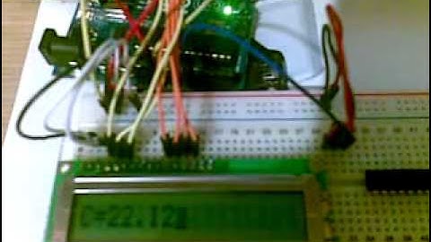 Arduino + LCD + LM35