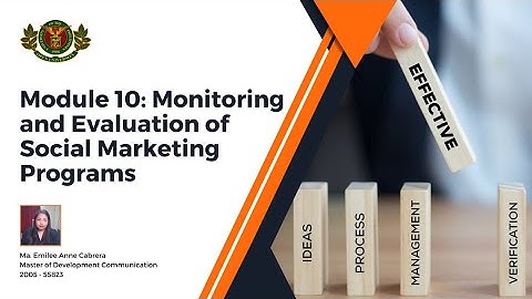 Module 7:  Writing an Evaluation Report