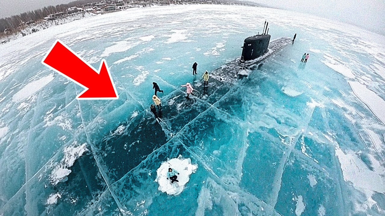 ⁣Submarine Found Strange Patterns Beneath Antarctica, Then It Vanished