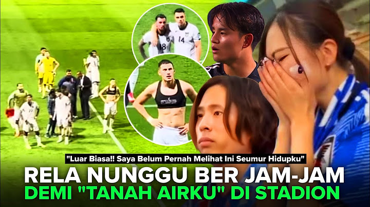 Bikin Merinding FANS LAWAN😱Reaksi Jepang Lihat Fans & Pemain TIMNAS INDONESIA Nyanyikan Tanah Airku