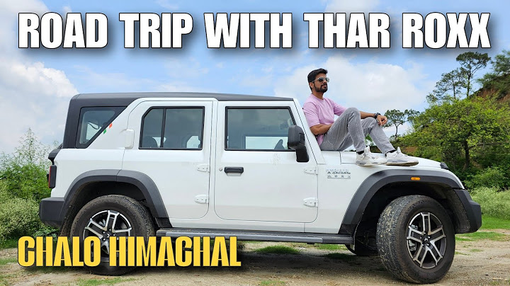 THAR ROXX KE SAATH MONSOON ROAD TRIP 😍
