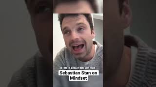 Sebastian Stan’s SECRET to positive thinking 🧠 #sebastianstan #mcu #mindfulness