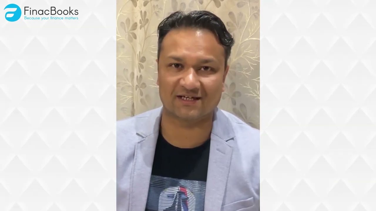 Customer testimonial video for India’s no. 1 portal - Finacbooks!