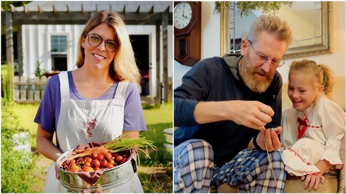 A Loving Home | Rebecca & Indiana Feek's Day of Decorating Gardening and Cooking  Together - YouTube