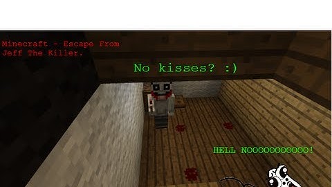 JEFF THE ASSHOLE! - Minecraft Custom Map Escape From Jeff The Killer