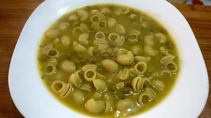 PASTA E PISELLI A MINESTRA