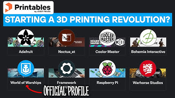 Introducing Official Brand Profiles on Printables.com