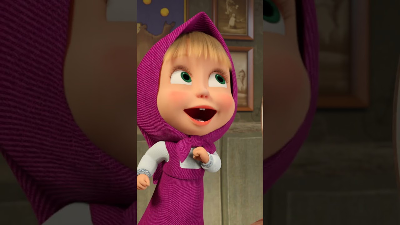 Що можна створити за 1 хвилину? ⏳🧵 #Shorts #машатаведмiдь #mashaandthebear #cartoon