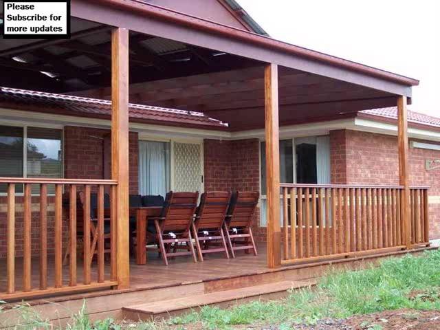 Vine Garden Designs Veranda Decking Designs Youtube