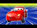 Авто Патруль -  Автомобильный патруль и гоночная машинка - детский мультфильм